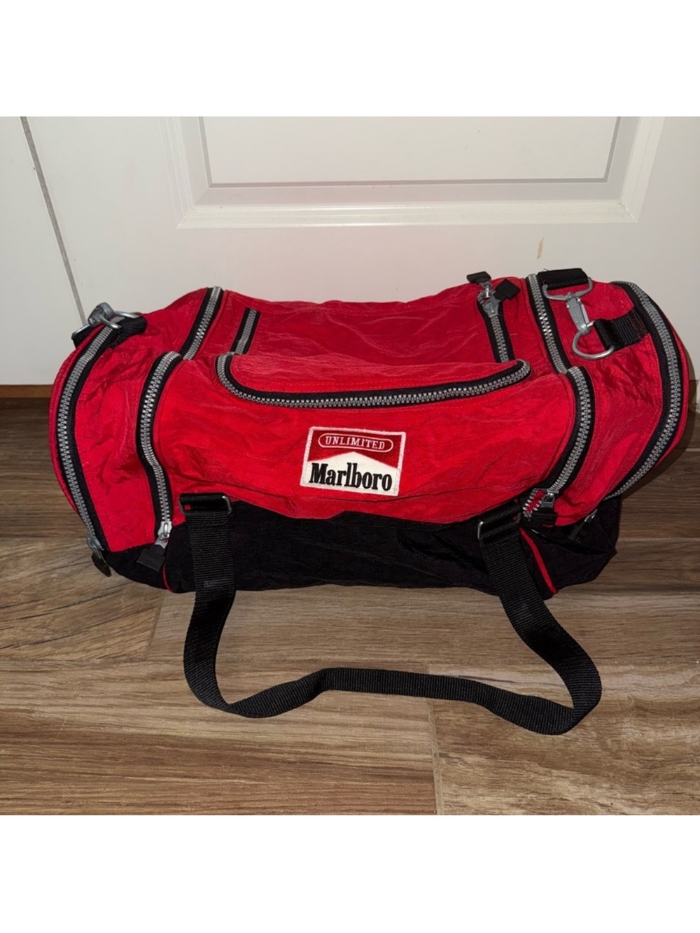 Vintage Marlboro Unlimited Cigarettes Duffle Bag